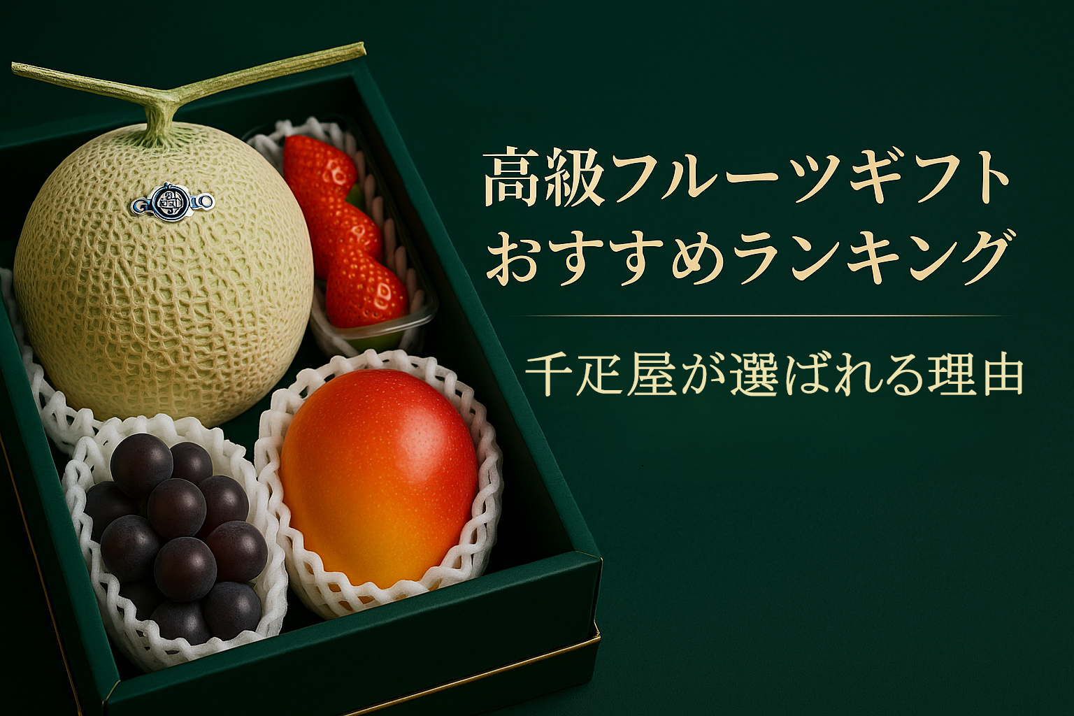 高級フルーツギフトおすすめランキング｜千疋屋が選ばれる理由と他社比較